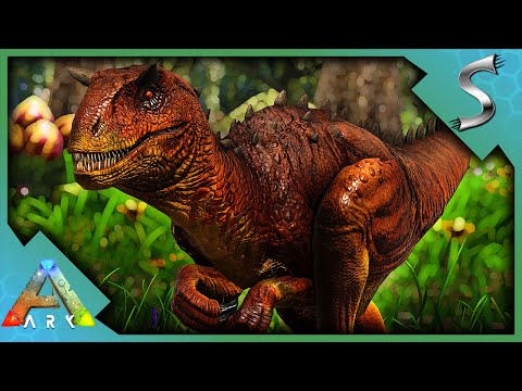 OUR FIRST HYBRID DINO! TAMING A CARNORAPTOR! - Ark: Jurassic Park [E22]