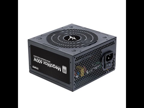 Zalman MegaMax 600W maitinimo šaltinis (ZM600-TXII) video