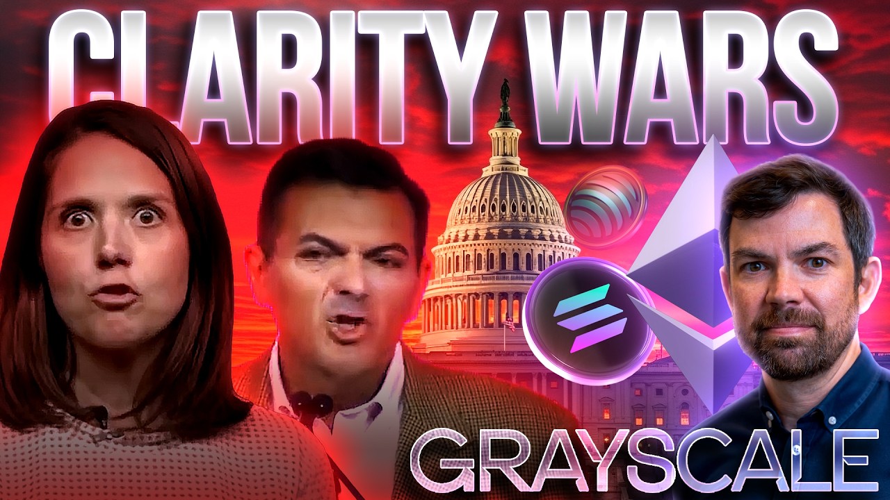 Banks & TradFi Declare CLARITY War vs ETH & SOL🔥GRAYSCALE Zach Pandl INTERVIEW🚨