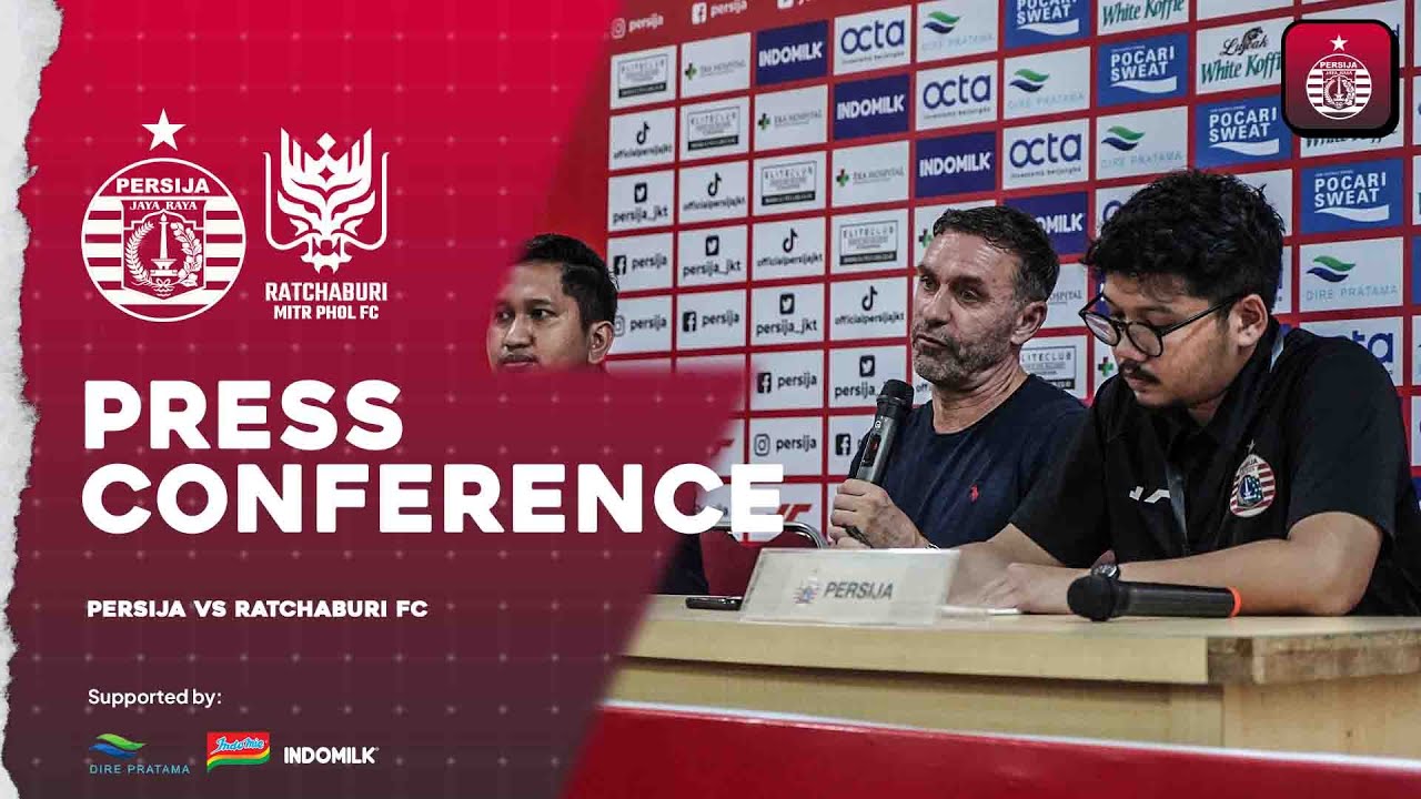 Persija vs Ratchaburi FC | Press Conference After International Friendly Match