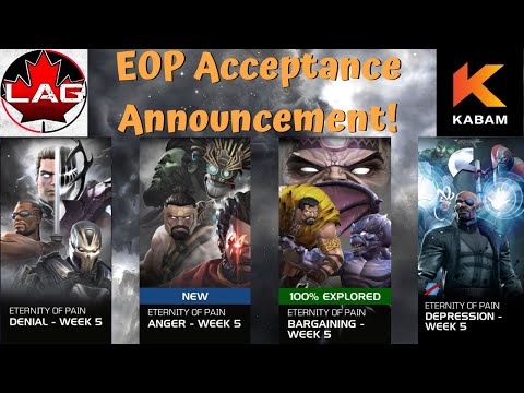 EOP Acceptance Announcement! Collab Stream With Kabam?! Twitch! - Marvel Contest of Champions