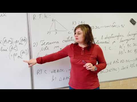 Lecția nr.1 de geometrie, clasa a VII a