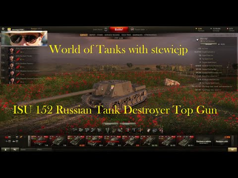 World of Tanks Tier 8 ISU-152 Top Gun