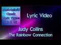 Judy Collins - The Rainbow Connection (HD Lyric Music Video) Elektra Records 45 Vinyl Single Demo