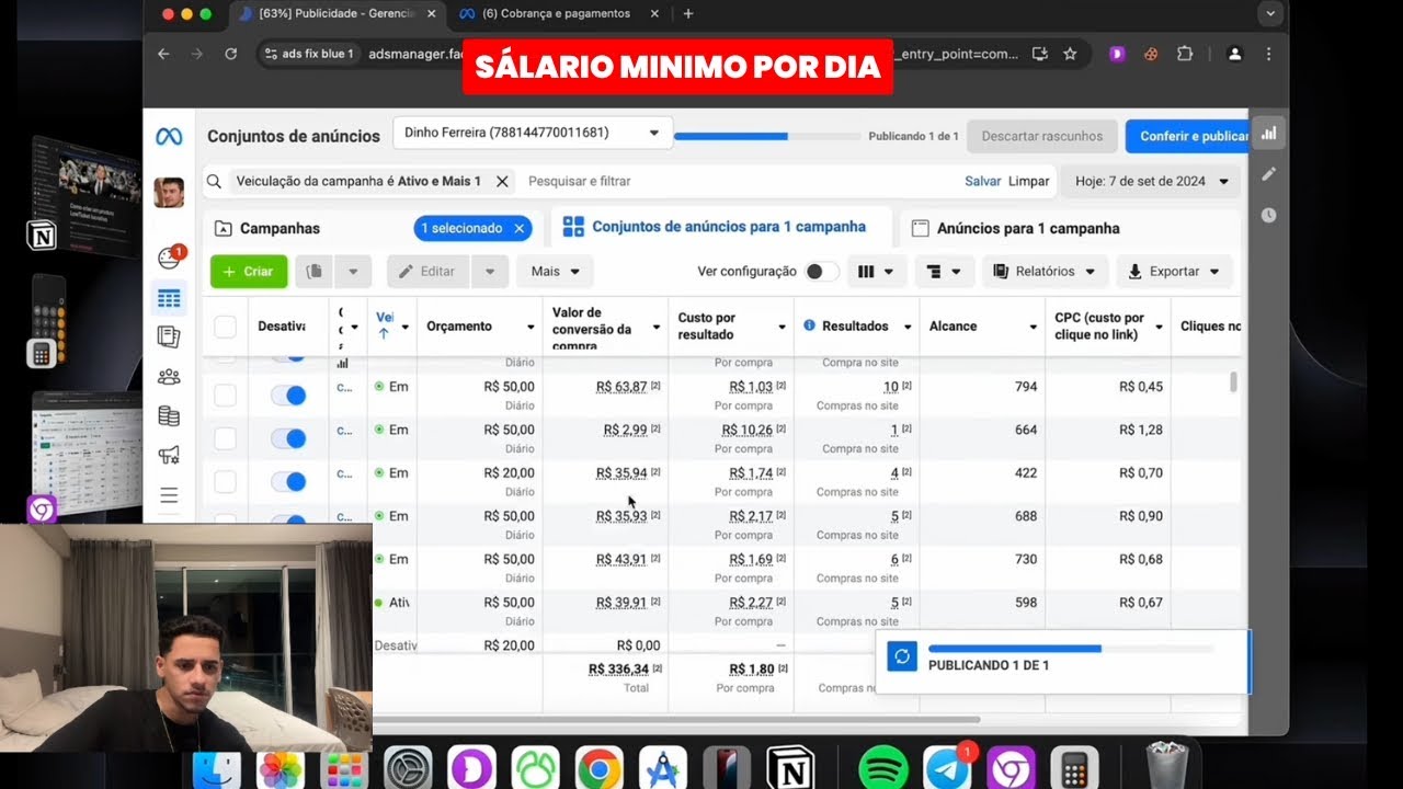 Fazendo 1k de lucro na prática - otimizando campanha no facebook ads