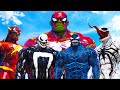 SPIDER HULK Vs TEAM VENOM Venom Ghost Blue Venom Venom Flash Anti Venom