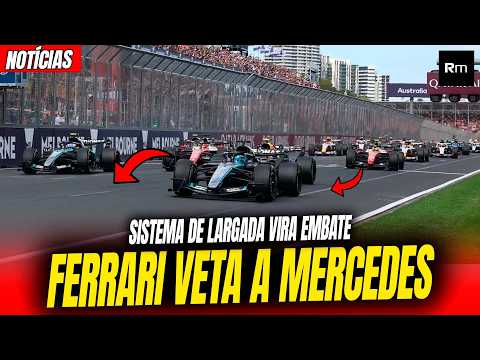 MERCEDES QUER MUDANÇA NAS LARGADAS, MAS FERRARI VETA / ALPINE / RED BULL / ASTON MARTIN #f1
