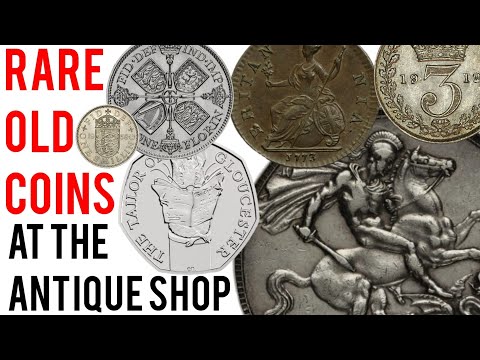 Buying Rare Old Coins at The Antique Shop