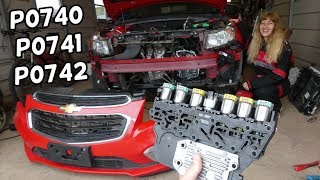 CODE P0740 P0741 P0742 CHEVROLET CRUZE EXPLAINED  CHEVY CRUZE TORQUE CONVERTER CODE