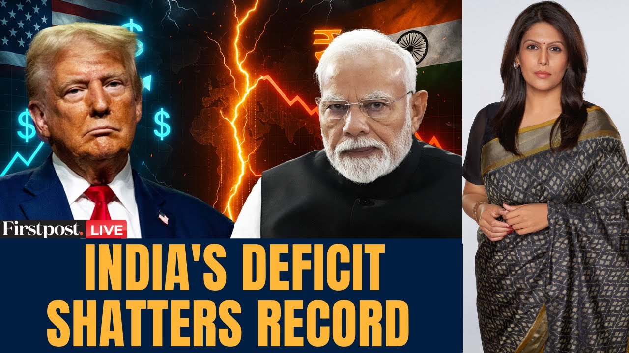 LIVE: India's Trade Deficit Hits Record $41 Billion in October  | Vantage With Palki Sharma