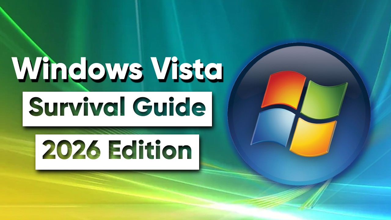 How to Safely Use Microsoft Windows Vista FOREVER! (2026 Edition)