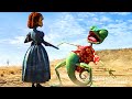 Rango The Chameleon Meets Beans The Female Iguana
