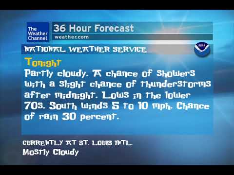 Modified WeatherStar XL - Friday, July 11, 2025