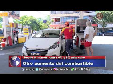 Otro aumento de combustibles