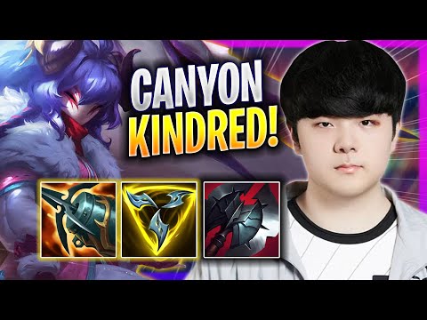 CANYON CRAZY GAME WITH KINDRED! - GEN Canyon Plays Kindred JUNGLE vs Graves! | Season 2023