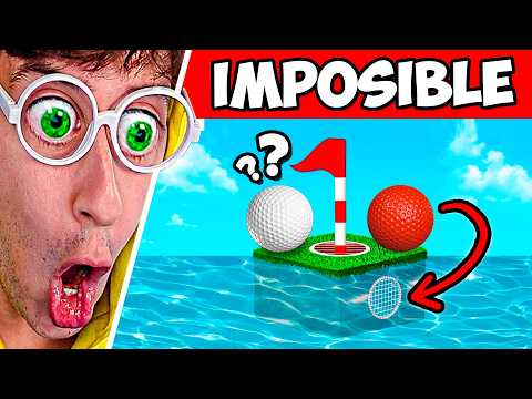 I DON'T UNDERSTAND ANYTHING ⛔💧 HOYO TROLL vs BROTHER 😂⛳! (Golf it underwater) - TEKENDO