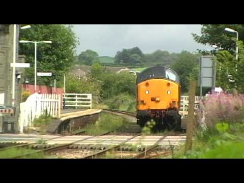 37604 Top'n'Tail 37601 6C51 Sellafield - Heysham flask(s) 28th July 2010