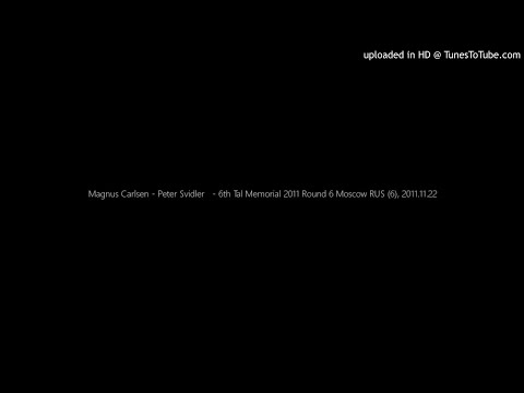 Magnus Carlsen - Peter Svidler   - 6th Tal Memorial 2011 Round 6 Moscow RUS (6), 2011.11.22