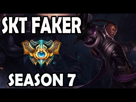 Faker plays Lucian MID vs Twisted Fate Ranked Challenger Korea