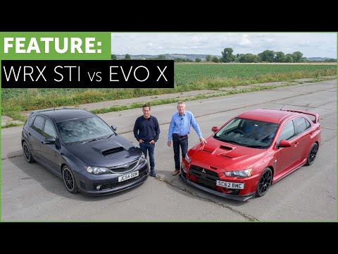 Subaru Impreza WRX STI Cosworth CS400 VS Mitsubishi Lancer EVO X FQ400 w/ DRAG RACE
