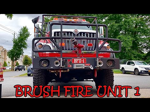 🌟FLEET FRIDAY 🌟 FDNY BRUSH FIRE UNIT 1   -   INDIAN PUMPS / FORESTRY HOSE