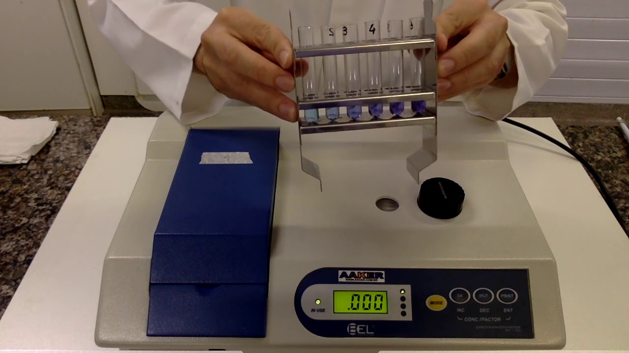 S03_V01 - Espectrofotometria e Curva padrão