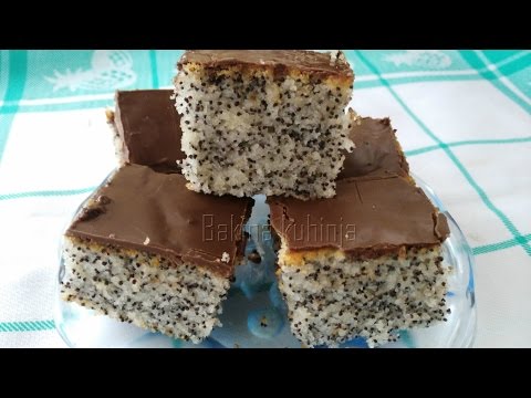 Bakina kuhinja - Kolač sa makom i jogurtom