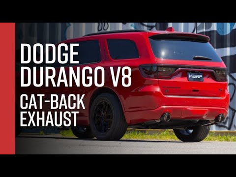 2011+ Dodge Durango V8 HEMI, 5.7L  // MBRP 3" Cat-Back Dual Rear Exit Exhaust
