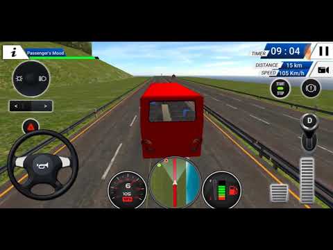 Euro Bus Driving Simulator 2018 - Red Bus Unlocked | #BusTransporter - Android #Gameplay FHD