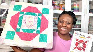 Fatquartershop: Flowering Quilt Along Block 3