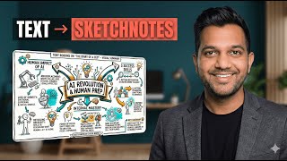 Make Sketchnotes with Gemini in 60 Seconds for Free (Easy)