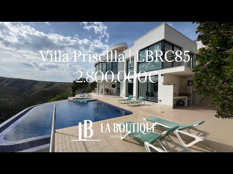 Villa Priscilla Luxury First-Line Sea View Villa for Sale in Jávea, Granadella | €2,800,000 | LBRC85