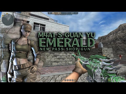 Crossfire West | NEW Pass Shop Gun M4A1-S-Guan Yu-Emerald Search & Destroy Eagle Eye