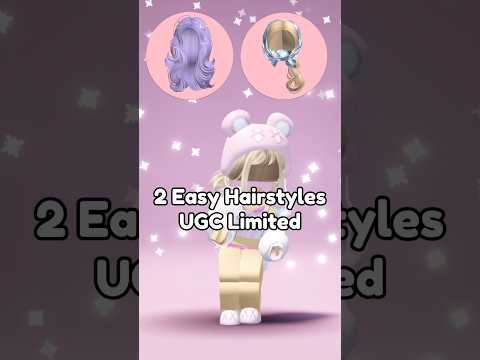 2 new UGC Limited Free Hair! How to get free items in Roblox 2025? #roblox #robloxugc #shorts #fyp