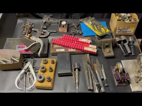 Mr Pete Taking Inventory Of His Tool Hoard tubalcain