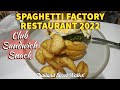 The Old Spaghetti Factory Rancho Mirage Menu