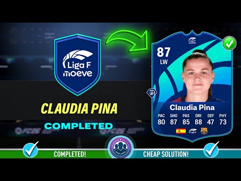 87 POTM Claudia Pina SBC Solution - Cheap Solution & Tips - FC 26