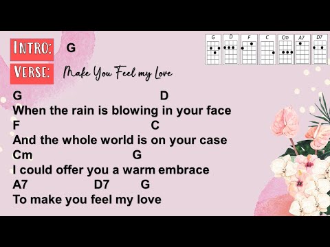 Make You Feel My Love - Adele (Ukulele Play Along)