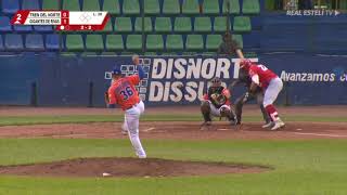 Ronald Medrano lució espectacular en tres innings ante el Tren, 20/11