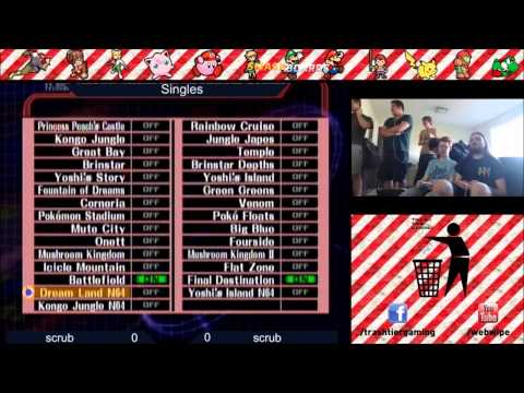 Webwipe (Jigglypuff) vs  Syd (Marth, Fox) @ House Of Smash 3