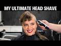 Female Head Shave 3 Extreme Long Hair To Bald Transformations Women Buzzcut