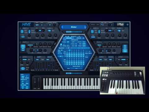 u-he Hive Virtual Analogue Synth - Short Demo