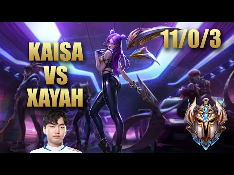 DWG Nuclear Kaisa Adc Vs Xayah - EUChallenger Patch 9.21