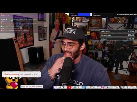 HasanAbi October 24, 2023 – Israel Palestine, released hostages Interview, 🎮Spider Man 2🎮