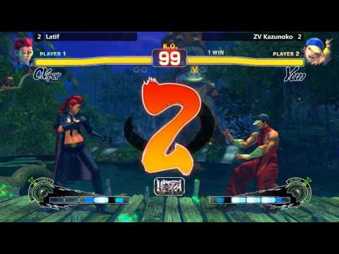 EVO 2015 Salty Suite - Kazunoko vs Latif Exhibition (1080p)