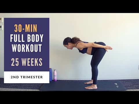 Week 25 of Pregnancy | 30-min Full Body Prenatal Workout