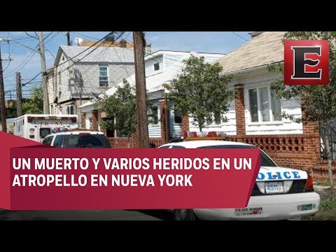 Atropello en NY deja un muerto y cinco heridos