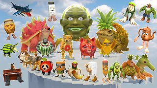 GIANT SKY TOWER TA TATA SAHUR SEA EATER LIONELI CACTUSINI NEW BRAINROT AI MEMES SPARTAN KICKING Gmod