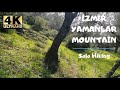 Solo Trekking On Yamanlar Mountain Izmir Turkey Travel 4k Uhd
