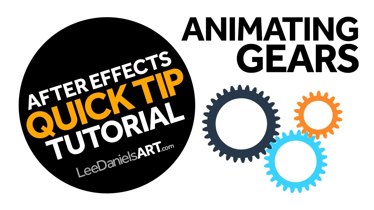After Effects Tutorial | QUICK TIP | Animating Gears